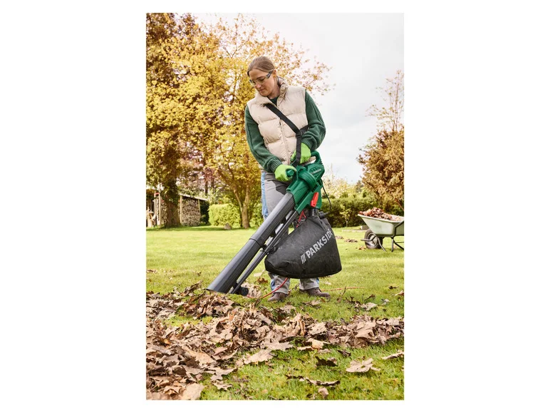 PARKSIDE® Aspirateur ou souffleur de feuilles électrique 3en1 PLS 2600 B2. 2600 W. 3 en 1