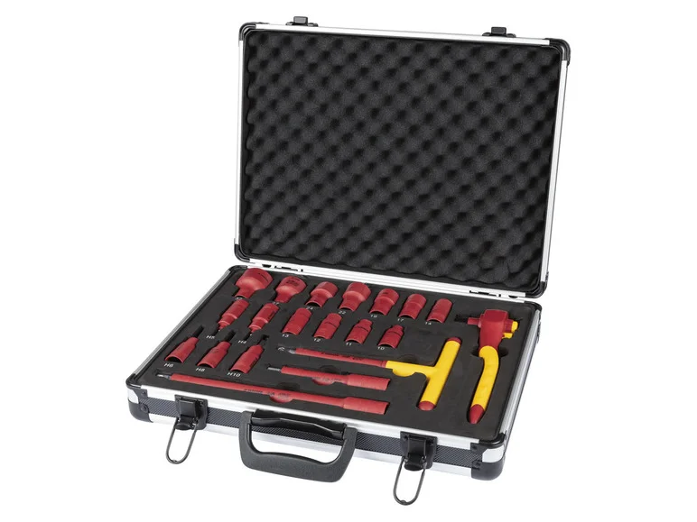PARKSIDE® Jeu de clés à douilles ou Jeu de clés à fourche à une bouche. 20 pièces