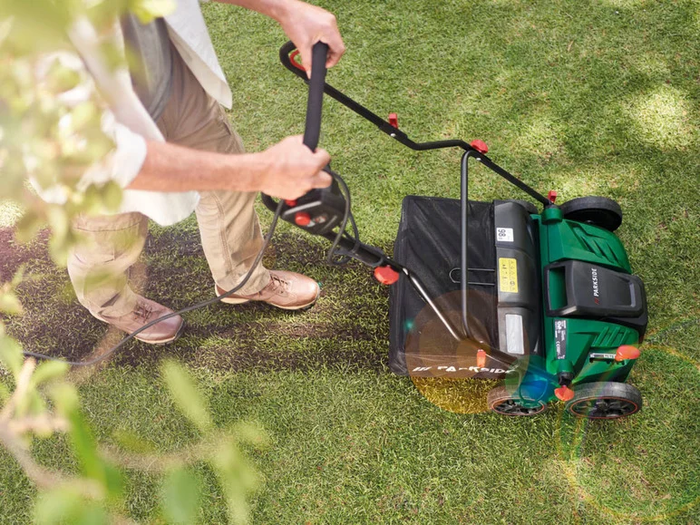 PARKSIDE® Scarificateur/aérateur de pelouse électrique 2 en 1 PLV 1500 C2. 1 500 W