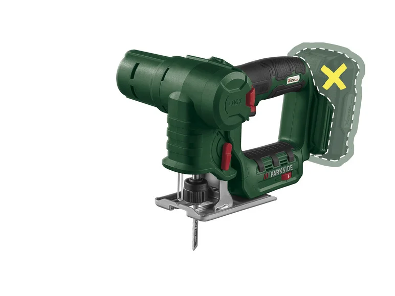 PARKSIDE® Scie sauteuse et scie sabre sans fil 2en1 PSSSA 20 Li B2. 20 V